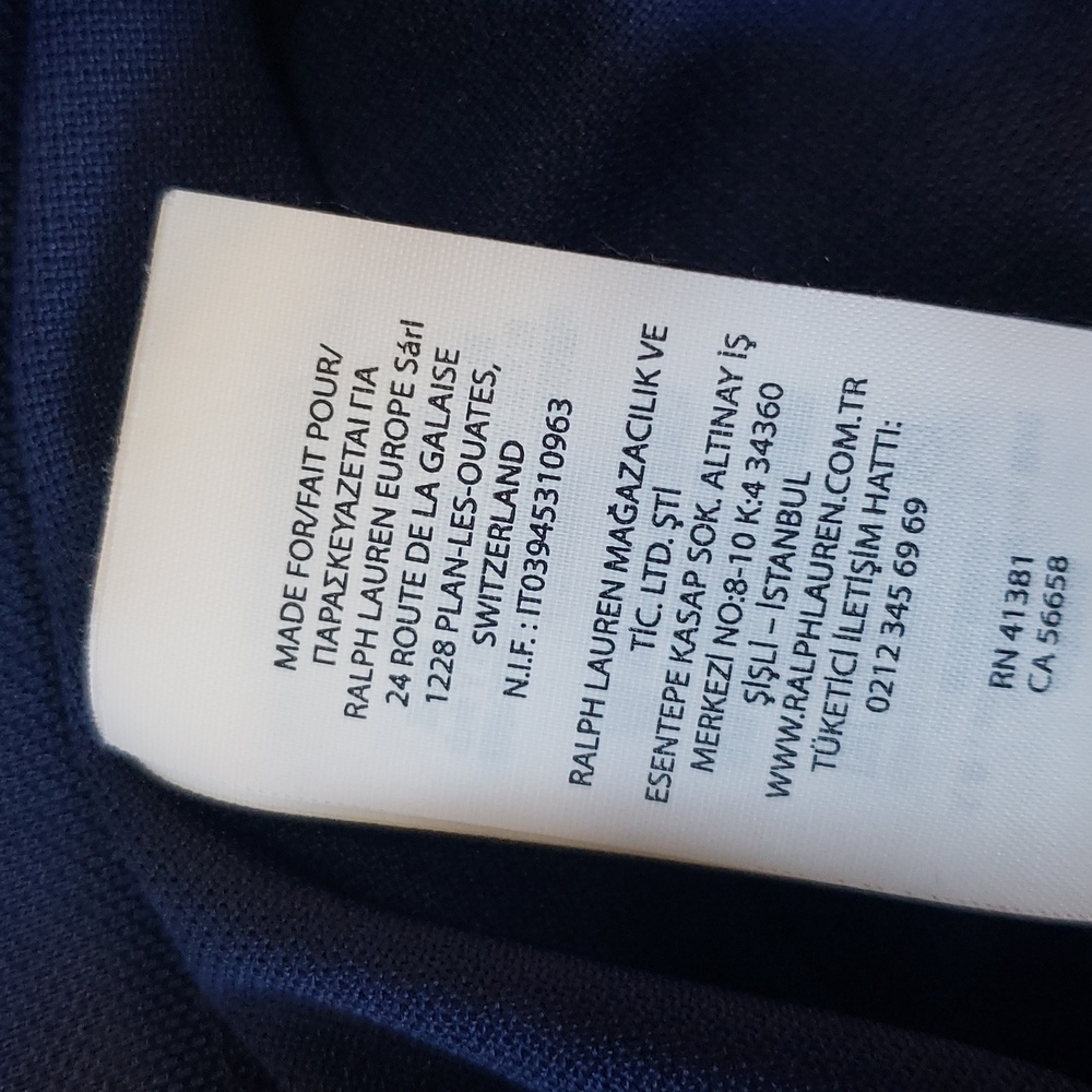 POLO Ralph Lauren Performance Polo Blocked - Blue Yellow Green White, Size XXL - Picture 12 of 14